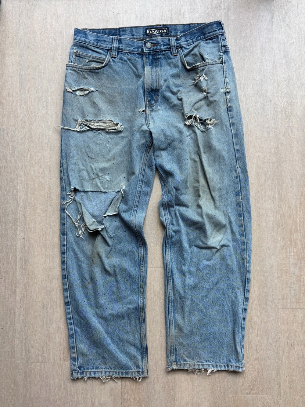 Thrashed baggy Dakota Jeans